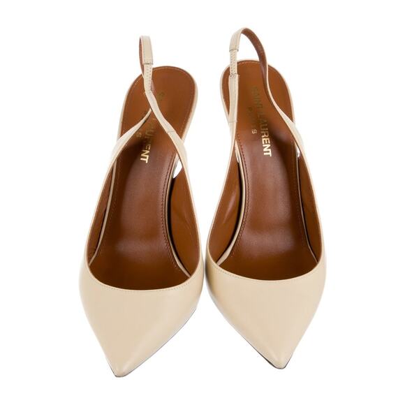 ❤️Saint Laurent Leather Slingback Pumps❤️ - Picture 3 of 5